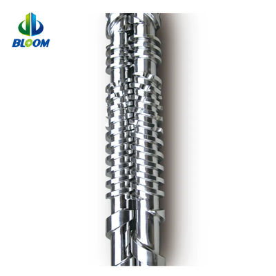 Bimetallic conic Twin Screw And Barrel cho sản xuất PVC WPC TPE TPU