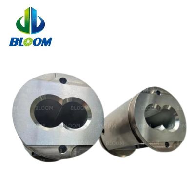 Sản xuất tùy chỉnh các phần tử vít extruder nhựa cho thùng hiệu quả W6mo5cr4v2 Vật liệu cho vít ép đôi
