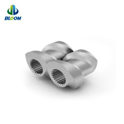 Sản xuất tùy chỉnh các phần tử vít extruder nhựa cho thùng hiệu quả W6mo5cr4v2 Vật liệu cho vít ép đôi