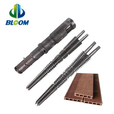 Thùng vít / Thùng vít đôi hình nón / Thùng vít extruder để ép ống