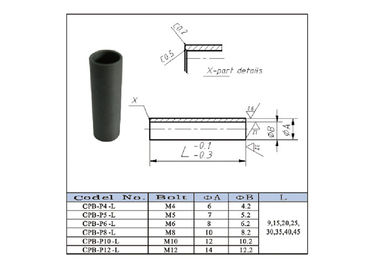 Pin hướng dẫn KCF tùy chỉnh, tay áo hướng dẫn KCF cho hàn và bu lông