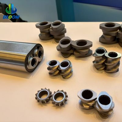 Các bộ phận của máy ép vít Lẩu và lớp lót phân đoạn để trộn nhựa nhựa, hợp chất và hạt với chất chống cháy không chứa halogen