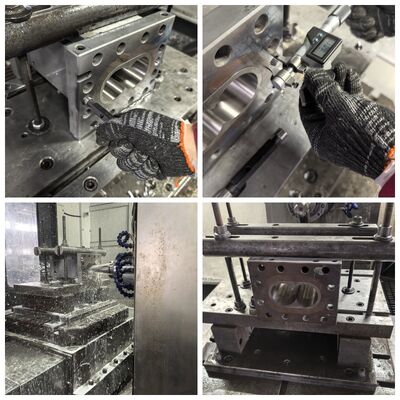 Trục vít đôi hợp kim niken cường độ cao chống mài mòn cho máy đùn compound nhựa