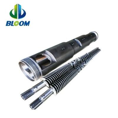 BLM 80/156 92/188 Vòng vít và thùng hình hình nón đôi để ép PVC