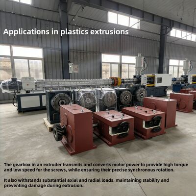 Hộp số thẳng đứng SJ225 SZ65 Series tốc độ cao, hiệu suất cao, mô-men xoắn lớn cho máy đùn