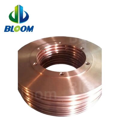 Bánh xe hàn đường may hợp kim đồng CuCrZr cho máy hàn đường may điện trở