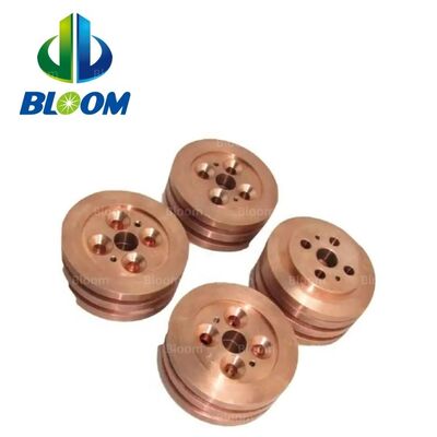 Bánh xe hàn đường may hợp kim đồng CuCrZr cho máy hàn đường may điện trở