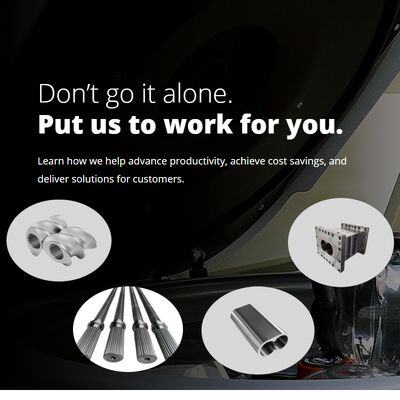 CNC chính xác máy móc hai vít Extruder bộ phận với hao mòn và chống ăn mòn trong kích thước tùy chỉnh