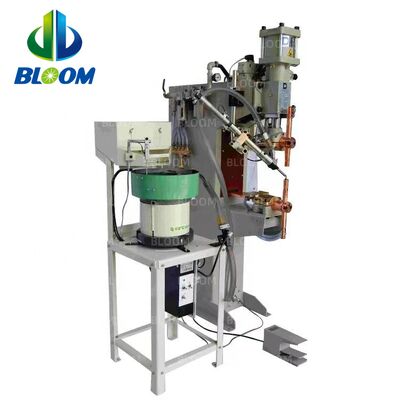 Máy hàn điểm kháng tự động 100KVA có bộ cấp đai ốc