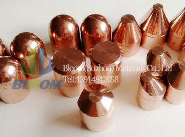 Điện cực đầu điểm hàn thẳng Điện cực tròn phẳng và vát