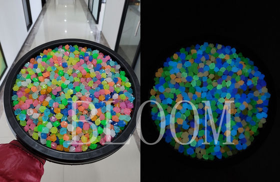 2mm 3mm Phát sáng trong trang trí bể cá trong vườn bằng đá tối