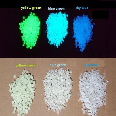 Đá phát sáng Gravel Vật liệu phát quang để trang trí đường