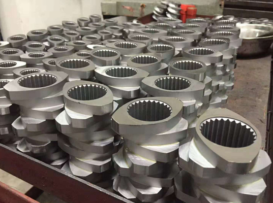 Bộ phận máy đùn trục vít đôi có thùng W6Mo5Cr4V2 hợp kim cơ sở niken