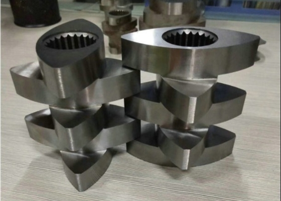 Các bộ phận của máy đùn trục vít đôi chống ăn mòn cho các móc trục vít của máy đùn
