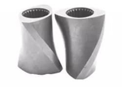 Bộ phận trục vít bằng thép tốc độ cao HIP cho máy đùn trục vít đôi