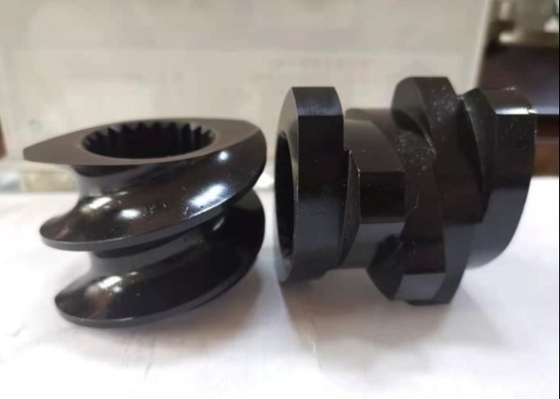 Bộ phận trục vít QPQ W6Mo5Cr4V2 Đường kính 62,4mm cho máy đùn nhựa