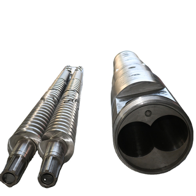 92/188 Vít và thùng hình nón đôi để đùn PVC
