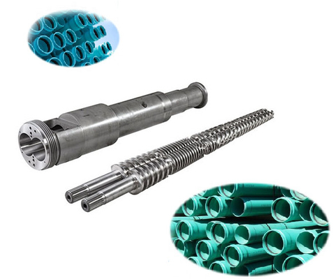 Thùng trục vít đôi hình nón cho máy ống nhựa UPVC